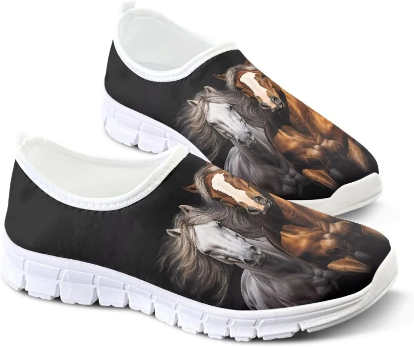 Walking Shoes for Womens Slip on Loafers Tennis Shoes Casual Mesh Running Sneakers