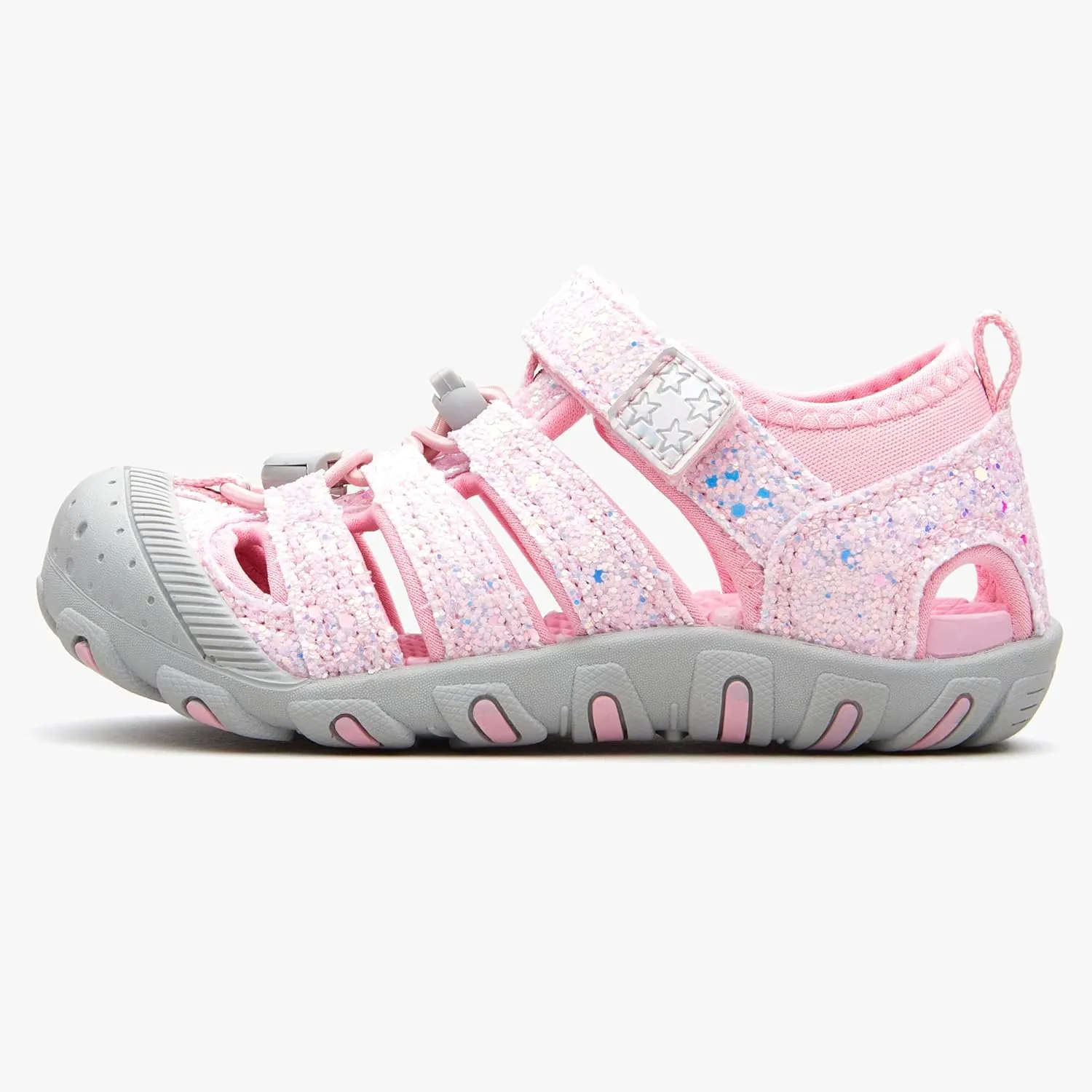 Weestep Toddler Little Kid Boys and Girls Close Toe Hook Loop Sandal
