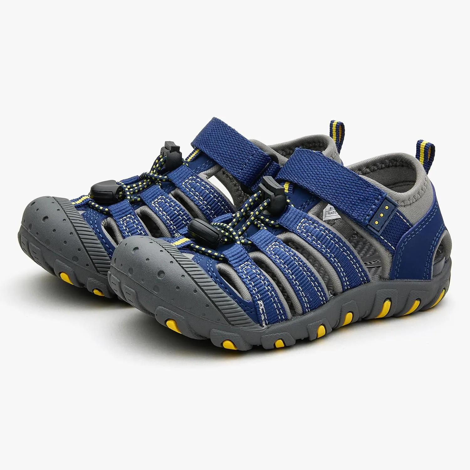 Weestep Toddler Little Kid Boys and Girls Close Toe Hook Loop Sandal