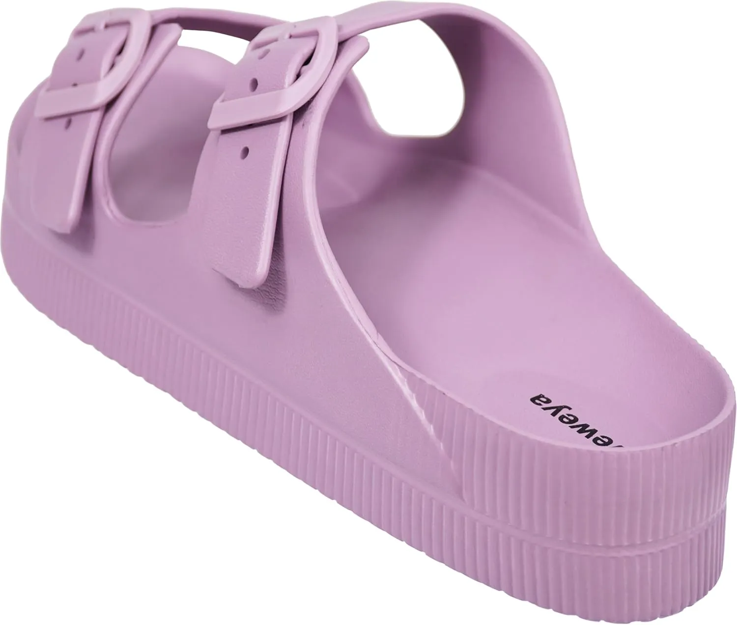 Weweya Arch Support Womens Sandals - Platform Recovery Sandals for Women - Adjustable Buckle Sandals