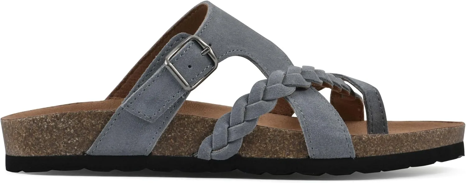 WHITE MOUNTAIN Handpick Flat Sandal