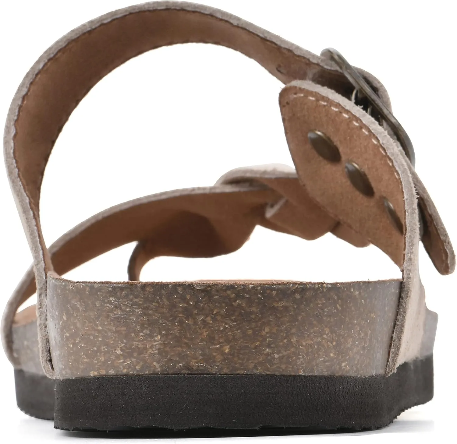 WHITE MOUNTAIN Women's Crawford Signature Comfort Molded Footbed Braided Sandal