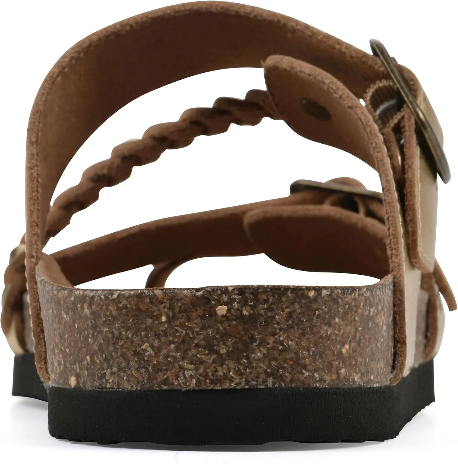 WHITE MOUNTAIN Women's Hammy Braided Signature Comfort-Molded Footbed Sandal