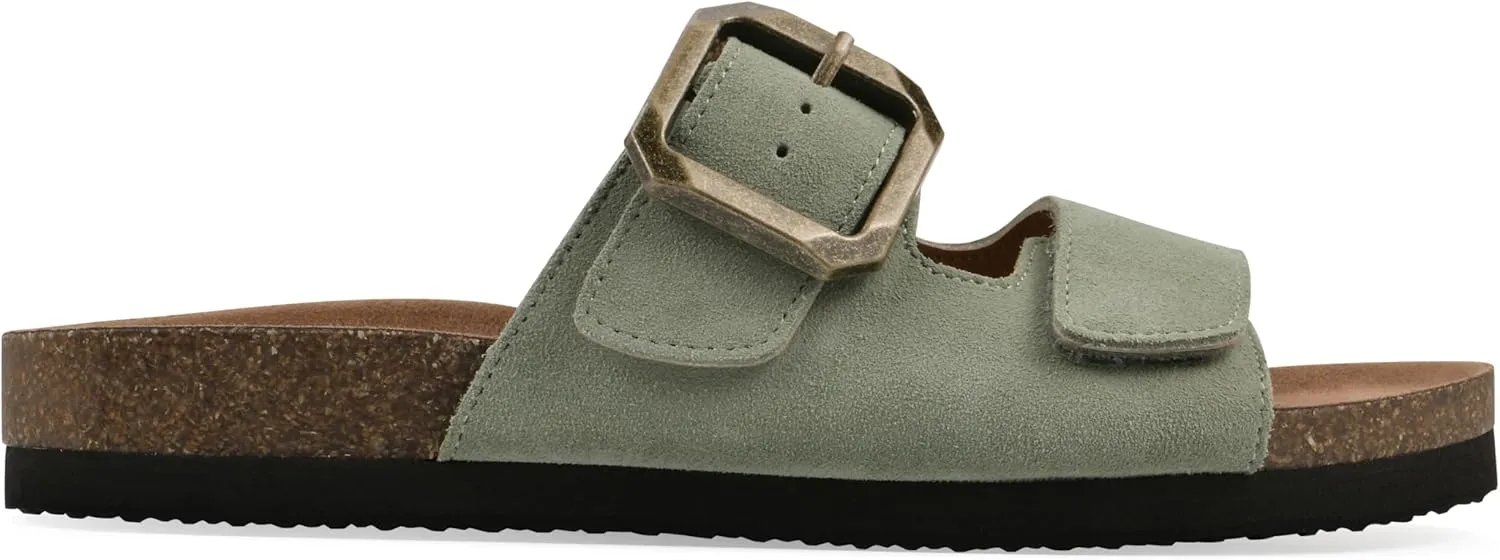 WHITE MOUNTAIN Women's Hayloft Signature Comfort-Molded Footbed Sandal