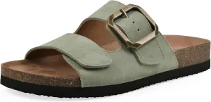 WHITE MOUNTAIN Women's Hayloft Signature Comfort-Molded Footbed Sandal