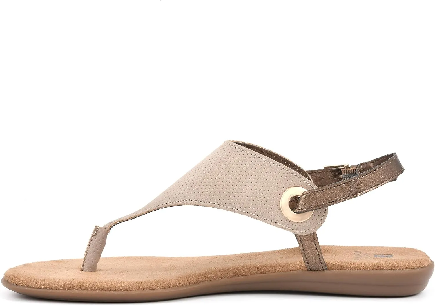 WHITE MOUNTAIN Women's London Flat Sandal
