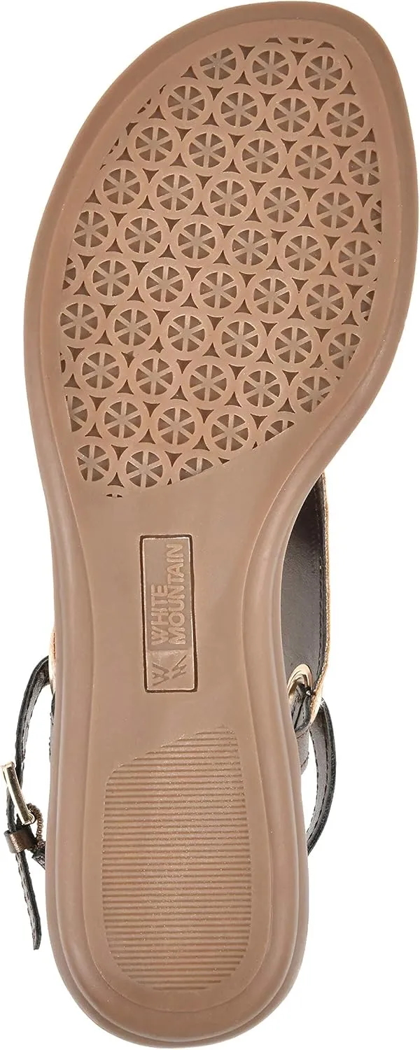 WHITE MOUNTAIN Women's London Flat Sandal
