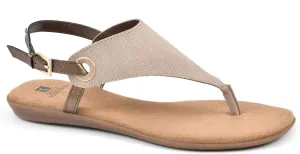 WHITE MOUNTAIN Women's London Flat Sandal