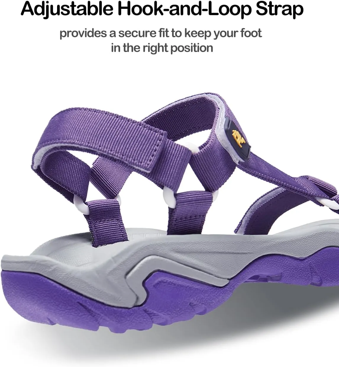 Women Athletic Sandal Fashion Casual Flat Beach Water Shoe for Outdoor Sport Walking Hiking