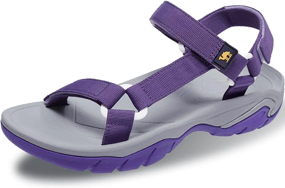 Women Athletic Sandal Fashion Casual Flat Beach Water Shoe for Outdoor Sport Walking Hiking