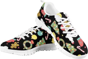 Women Floral/Leopard Print Running Sneaker Lightweight Walking Jogging Sports Shoes