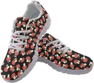Women Running Shoes Walking Sports Athletic Tennis Sneakers for Girls White Sole