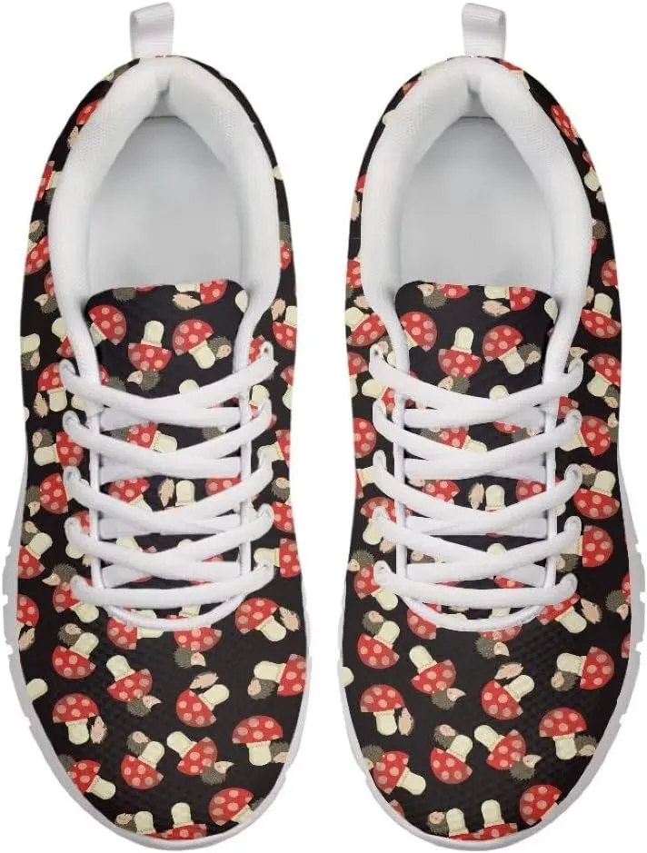 Women Running Shoes Walking Sports Athletic Tennis Sneakers for Girls White Sole
