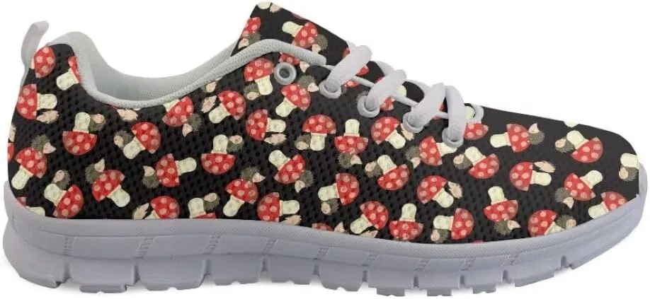 Women Running Shoes Walking Sports Athletic Tennis Sneakers for Girls White Sole