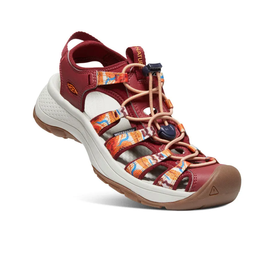 Women's Astoria West Sandal - Orange Wave/Red