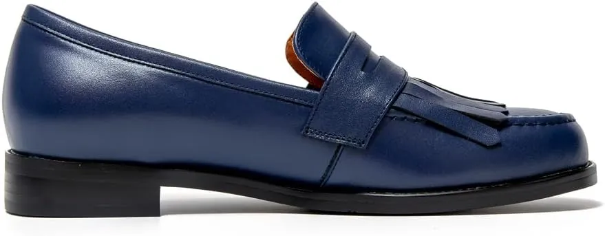 Women's Classic Flat Leather Tassel Loafer