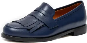 Women's Classic Flat Leather Tassel Loafer