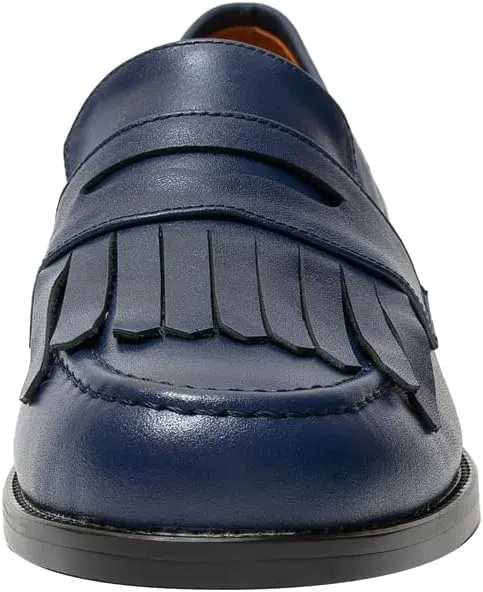 Women's Classic Flat Leather Tassel Loafer