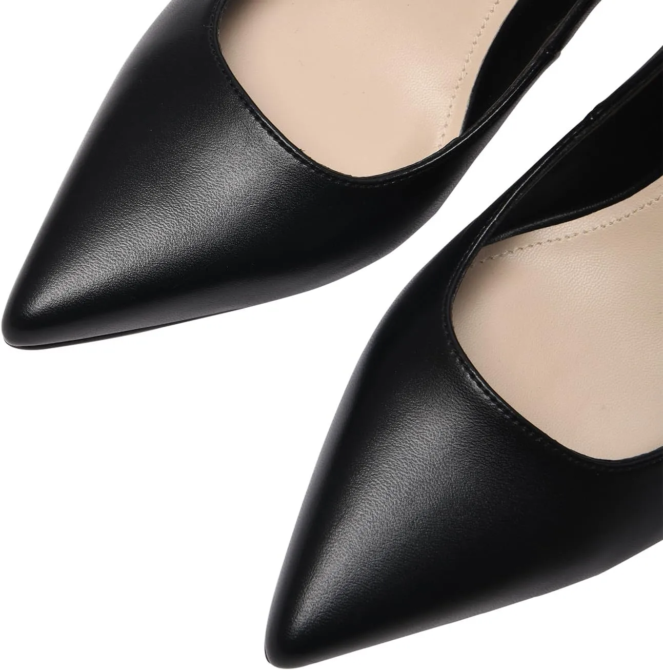 Women's Closed Toe High Heels Dress Pointed Toe Wedding Pump Shoes Prom Bridal Work Office Pumps for Women