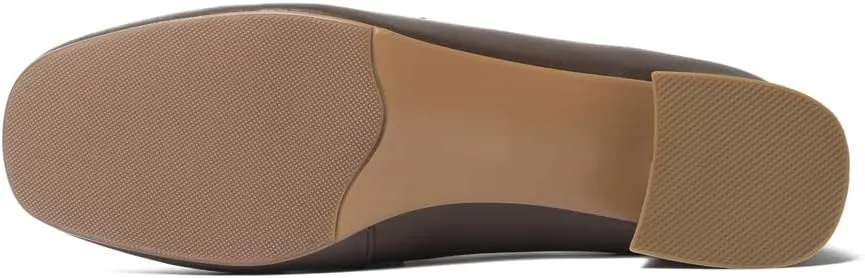 Women's Dress Leather Heels Loafer