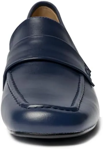 Women's Dress Leather Heels Loafer