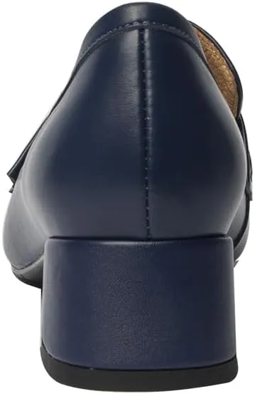 Women's Dress Leather Heels Loafer