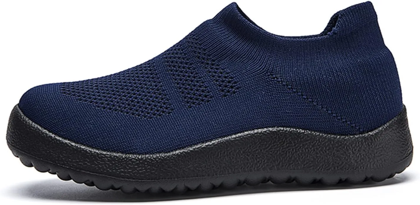 Women's Fashion Sneaker Non Slip Breathable Lightweight Comfortable Lace Up Black Running Shoes Loafers with Arch Support for Women White Leather Sneakers