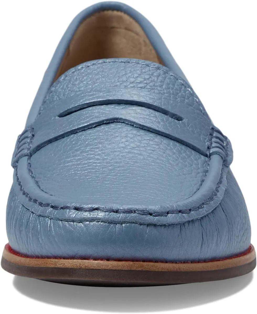 Womens Genuine Leather Comfort Slip on Penny Loafers