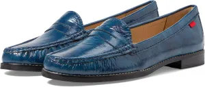 Womens Genuine Leather Comfort Slip on Penny Loafers
