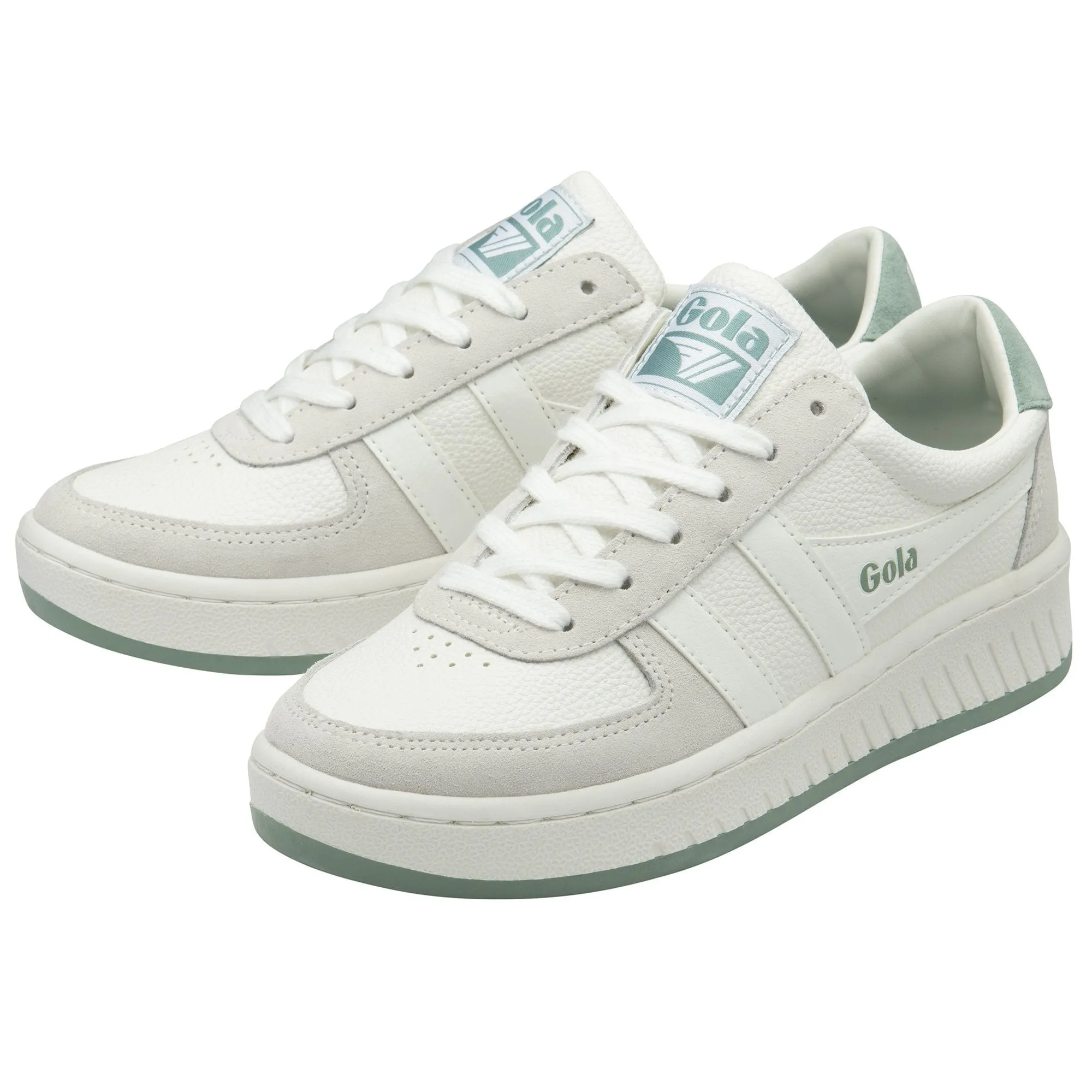 Women's Grandslam '88 in White/White/Green Mist