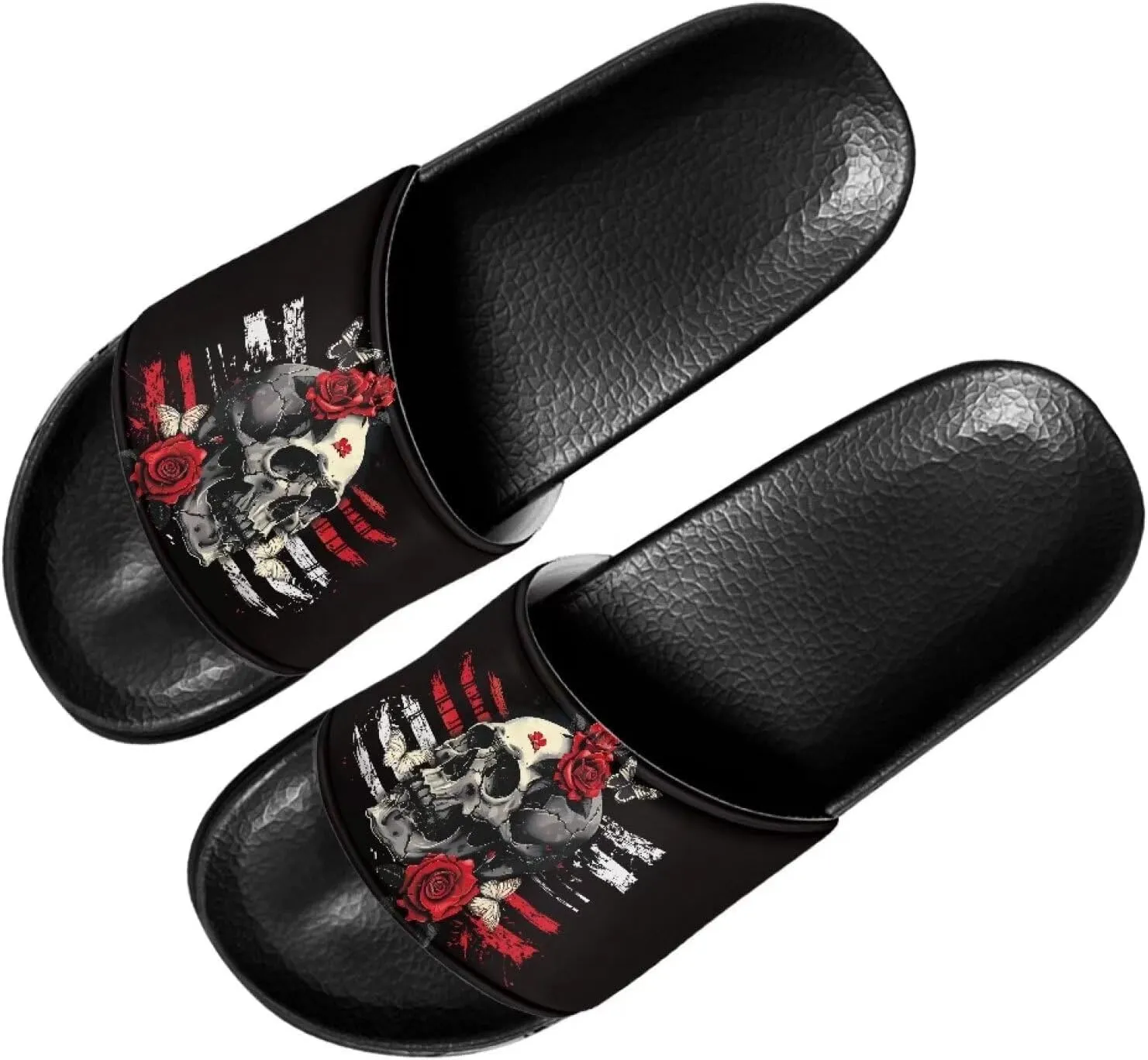 Womens House Slippers Comfy Slide Sandals for Women Open Toe Slippers