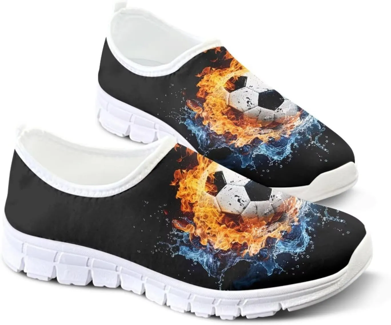 Women's Walking Shoes Sneakers Mesh Slip on Loafers Running Shoes Flats Footwear