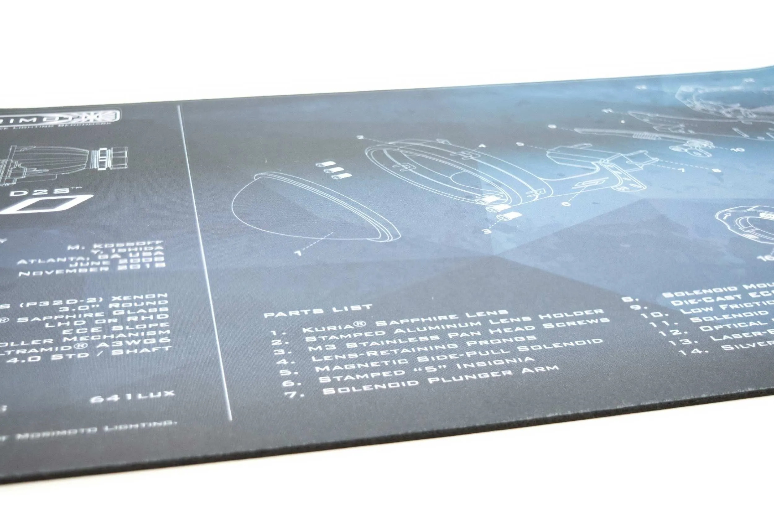 Work Mat: Morimoto Mini D2S 5.0