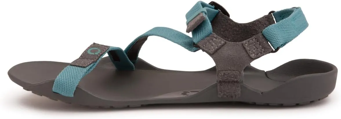 Xero Shoes Women's Z-Trek, Barefoot Hiking Sandals, Porcelain Blue, 8