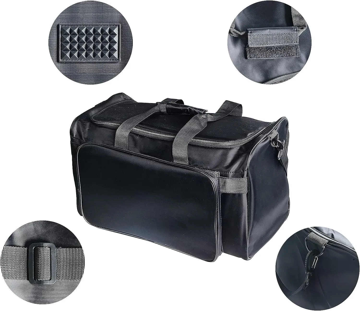 YXQ Sneaker Bag, 30L Large Capacity Multi-Function 4-Layer Gym Bag with Durable Shoulder Strap Adjustable Waterproof Travel Bag for Men